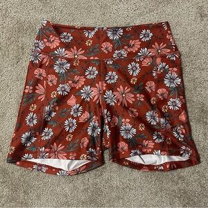 Hollister Gilly Hicks Rustic Floral Gym Shorts | large